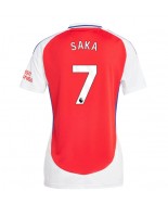 Arsenal Bukayo Saka #7 Domácí Dres pro Dámské 2024-25 Krátký Rukáv